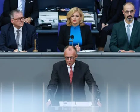 German Freedom ‘At Risk’ States the Chancellor as He Cautions Against ‘Dictated Peace’ in the Eastern European Nation